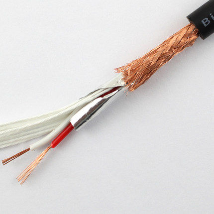 Bay Bridge B6228 3 5 Audio Line Double Core Med Microphone Engineering Line 128 Brass Wire Belt Shield