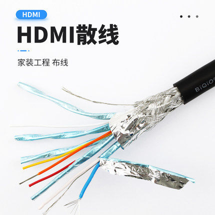 Bay Bridge B-type Hdmi High Picture Quality Line Home Loading Engineering Embedded with tube loose line HDMI transmission line 4k 2 0