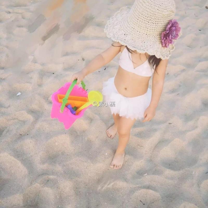 Sản phẩm mới Kem chống nắng cổ tích tuyệt đẹp Cô gái mặc bikini dễ thương Đồ bơi Spa Chia áo tắm tại chỗ váy trẻ em