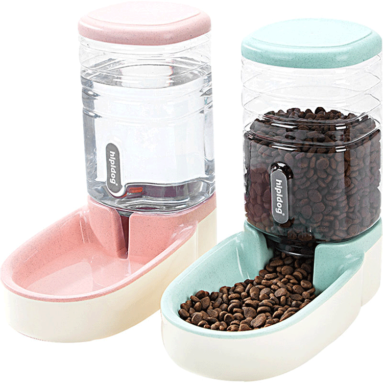 Dog feeds food feeding food kitten dog bowl anti-spray kettle cup dog supplies