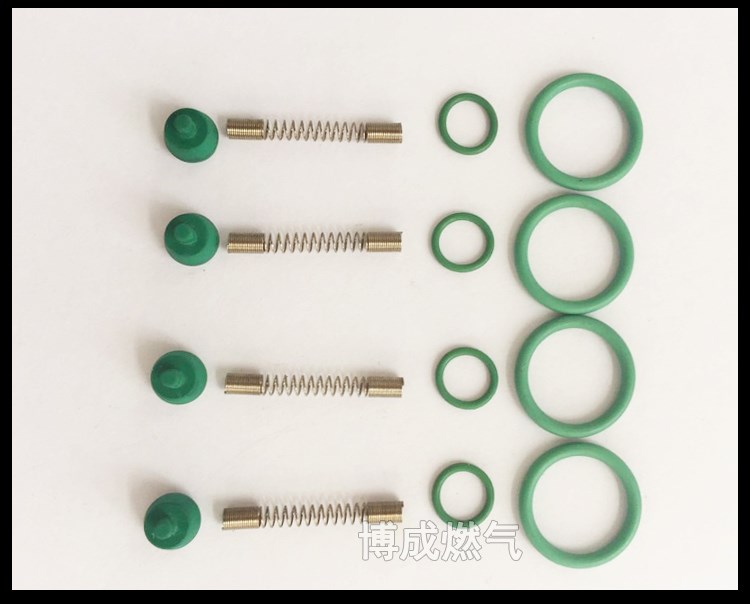 CNG xe hơi khí tự nhiên ban đầu xe phun đường sắt mùa xuân NT401 hệ thống phun đường sắt van lò xo lõi cao su vòng dầu để phụ kiện gas - Sửa đổi ô tô chổi lau rửa xe ô tô
