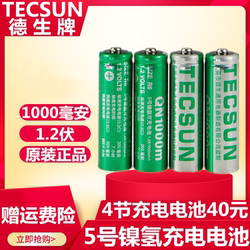 tecsun qn10005 충전식 배터리