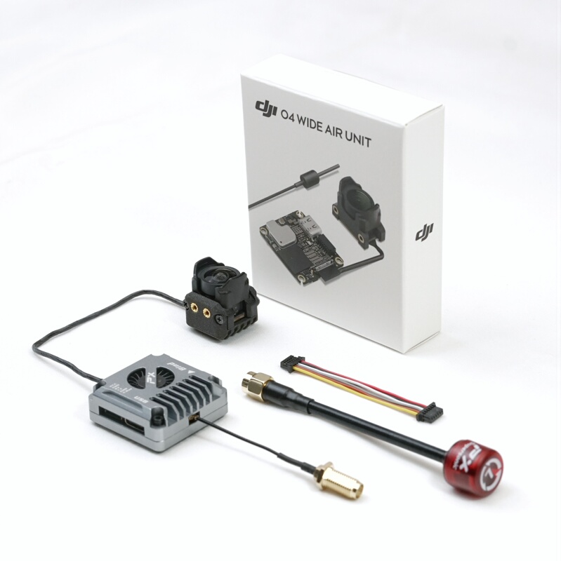 O4 Wide Image Transmission System, Modified Finished Product, Protective Modification Parts, Compatible with 5inch Cameras, Direct Installation