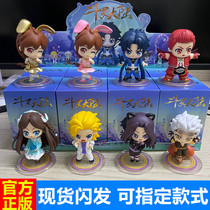 Scupper Continental Handheld Shrek Seven Strings Mans Model Network Red Doo Continent Blind Box Cartoon Surrounding Characters