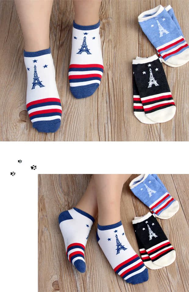 Vớ Hàn Quốc vớ nữ mùa hè vớ cotton mùa hè Cao su gió mỏng phần thấm hút mồ hôi thấp để giúp tất sinh viên eo thấp vớ da dài