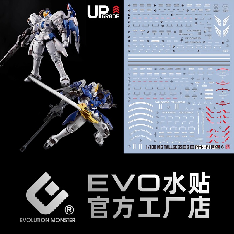 Evo Pm44 Mg Dorukis Gundam Model Iii Ii Dorukis 3 2 Online Limited Edition Toy Decal