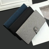 Тканевый длинный бумажник, ультратонкий вместительный и большой кошелек для школьников, мобильный телефон