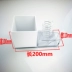Minh bạch và đơn giản DIY hộp lưu trữ mới bàn làm việc nhà dụng cụ hộp nhựa hoàn thiện hộp bàn máy tính để bàn hộp nhựa trong suốt đựng thực phẩm Trang chủ