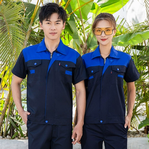 Летний дышащий тонкий износостойкий комбинезон, короткий рукав, делается под заказ