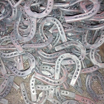 Horseshoe horse equipment donkey palm mule forged non-slip wear-resistant pony shoes nail equestrian sports horse equipment supplies