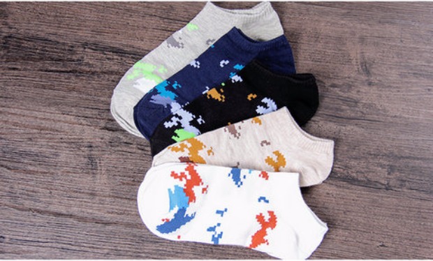 Vớ nam vớ cotton mùa hè vớ mỏng thể thao vớ nam thấp để giúp nông miệng vớ vớ bốn mùa vớ gió ống quốc ngắn vớ trắng