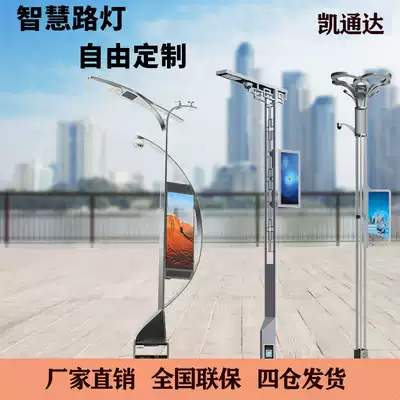 Smart street light, smart light pole, city charging pile, multi-function controller, LED lighting, outdoor street light customization
