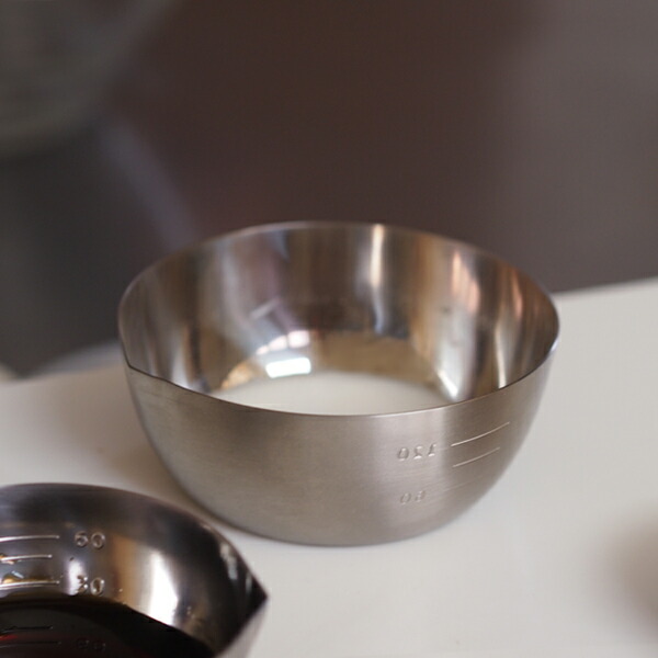 Cuisine more professional) Japanese Family Ask House 18-8 Stainless Steel Seasoning Metering Split Bowl not single to beat