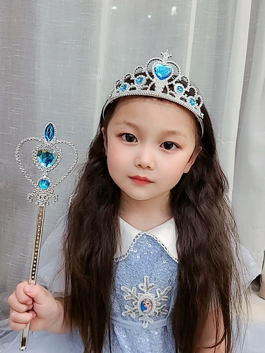 Детский ободок, волшебная палочка для принцессы, игрушка, аксессуар для волос, «Холодное сердце», наряжаться