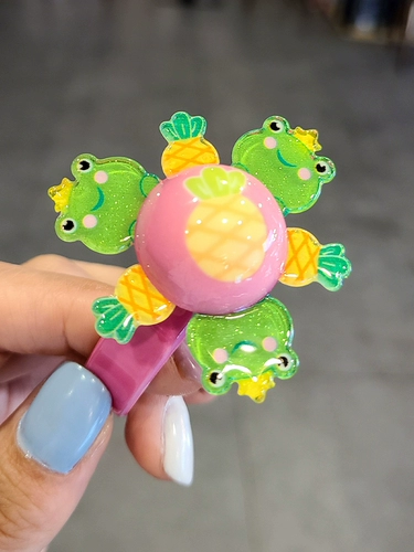 Мультяшный детский крутящийся браслет, креативная пластиковая игрушка для детского сада, подарок на день рождения