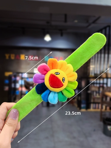 Детский брендовый мультяшный браслет на солнечной энергии, японский милый аксессуар для волос, подарок на день рождения