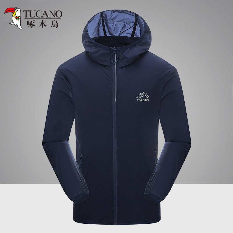 Woodpecker Outdoor sun-proof coat UV sun-proof shirt skin clothes breathable sunscreen