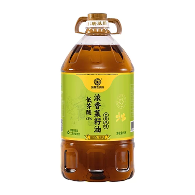 东旭大别山5L浓香菜籽压榨玉米花生葵花大豆油食用油非转新鲜