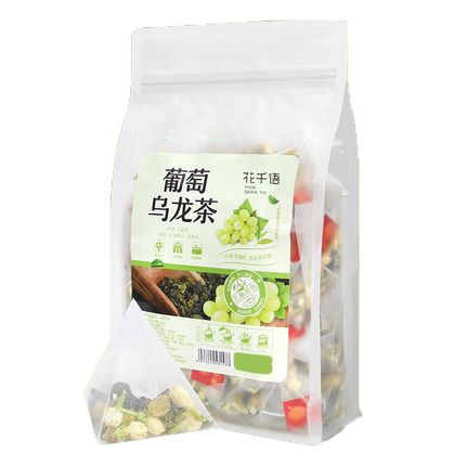 青提茉莉花绿茶水果茶茶包