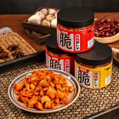 鲜咀咀高山香辣麻辣萝卜干