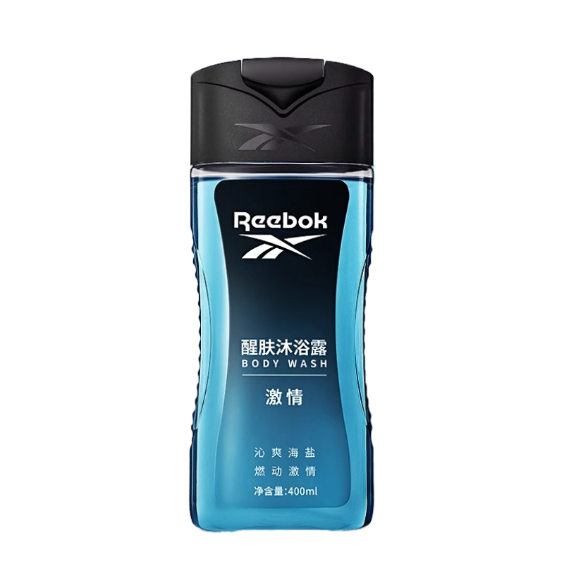Reebok/锐步沐浴液官方正品冰爽运动舒缓温润持久留香沐浴露