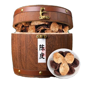 新会老陈皮茶木桶礼盒装200g