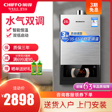 Газовый водонагреватель 前锋 jsq32-a902燃气热水器 强排恒温16升高端智能宽频水气双调