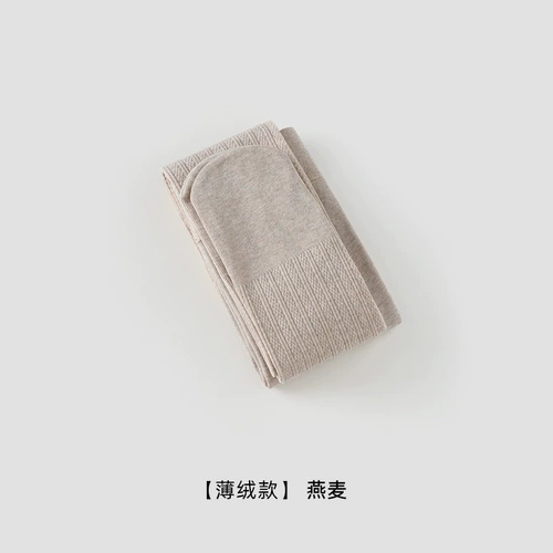 Детские демисезонные колготки, флисовые черные леггинсы