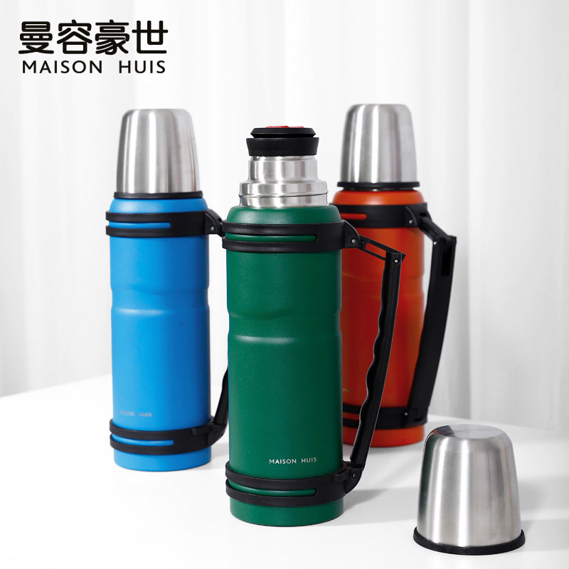ManYong Hoosei insulated pot large capacity outdoor stainless steel insulated cup large capacity for domestic men and women travelling kettle