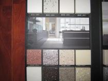 China Xun artificial stone table top cabinet table top artificial marble handwashing table surface