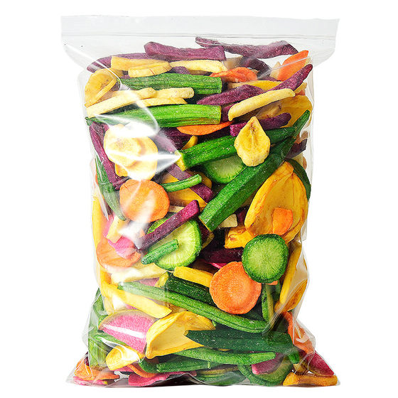 Pretty and delicious comprehensive dried vegetables, crispy dried fruits, mixed fruit and vegetable crisps, okra, shiitake mushrooms, crispy casual snacks