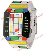 The One One SC131G1 overseas original 01 fashion split screen waterproof neutral watch watch