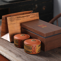 Tea leaf jars ceramic medium number sealing tank universal empty box gift box tea black tea Puer leaf packaging box customized