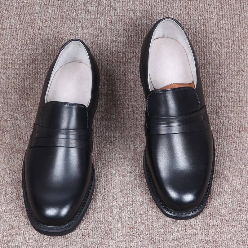 3516 factory 87 handmade leather shoes old-fashioned goodyear first layer cowhide men's shoes work professional business shoes