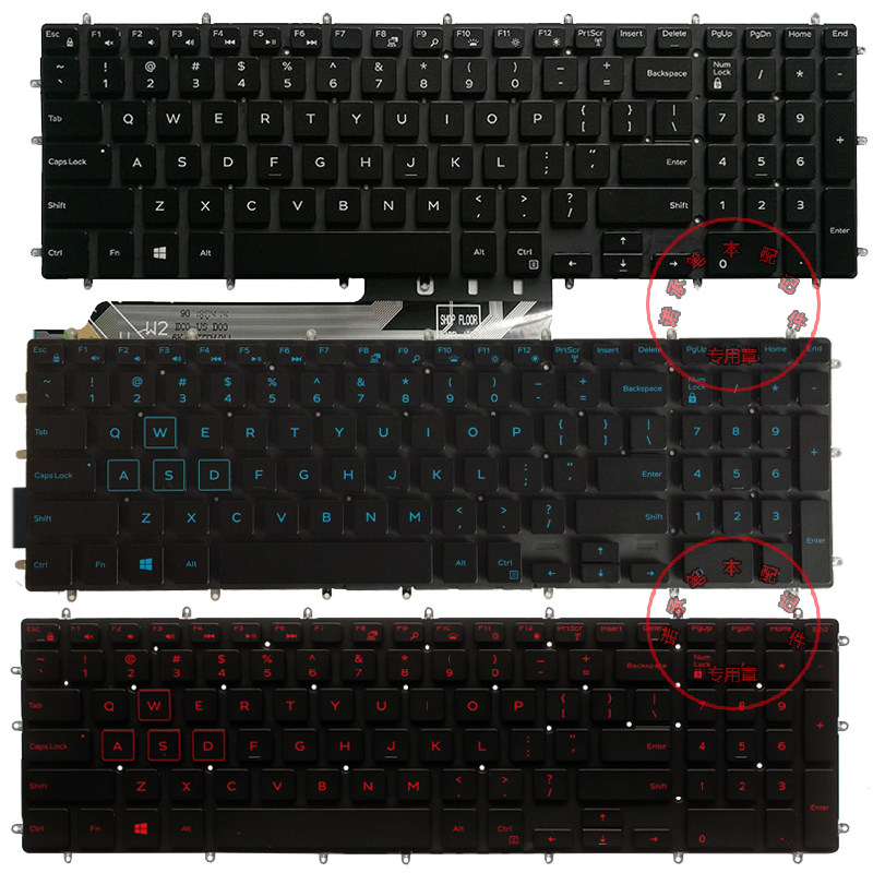 Dell Vostro15 -5000 5568 V5568 G3 3590 3579 3779 3779 G5 5500 Keyboard
