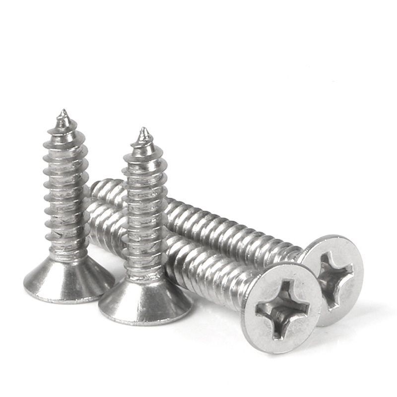 Uterus Screw Zigong Tapping Screw 304 Stainless Steel Self-tapping Screw Cross Zigong Zigong Zigong Screw Rose