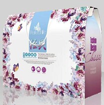 Quilt gift box Empty box Silk quilt outer packaging box Blanket blanket Air conditioning packaging box Portable carton gift box