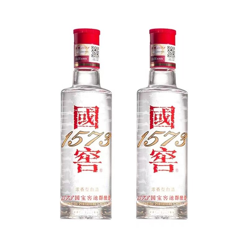 国窖1573小酒52度100ml*2瓶光瓶版浓香型白酒自饮收藏伴手礼评价- 淘宝网