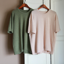 (Xodgz customized) Spring breeze ten miles is not as good as a pure cashmere T-shirt