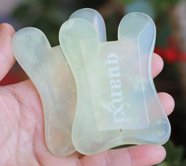 Natural jade scraping plate eye full body skinny face skinny face plate for home Nanyang jade beauty contacts