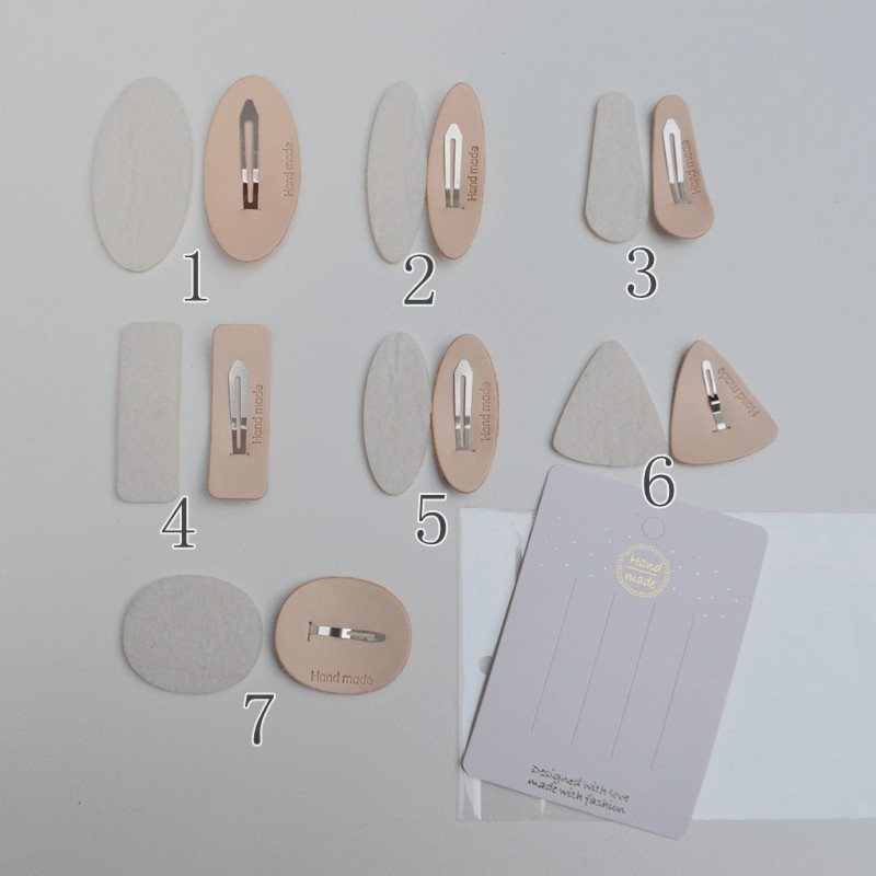 Han Ying Hand Hairpin Hairpin Hairpin BB Clip Embroidery Cloth Art Card Issuing Material Sloth Suit Send Non-slip Sleeve-Taobao