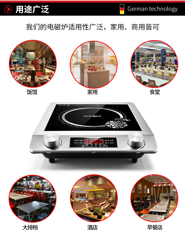 bếp điện từ canzy Dòng sản phẩm bếp điện từ cao cấp dành cho gia đình bếp điện từ malloca