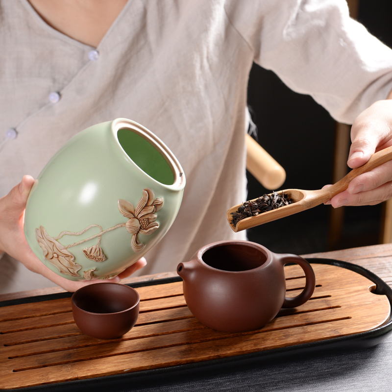 Your up ceramic tank storage POTS installed caddy fixings tea caddy fixings tea tea box sealed as cans of tea boxes