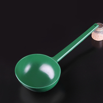 Thickened water spoon Kitchen water scoop plastic long handle household scoop water shell bleaching industrial acid and alkali resistant greenhouse fertilization watering flower scoop