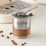 304 Американская сталь из нержавеющей стали Американская кофейная чашка повседневная чашка с крышкой, противоположная открытой кемпинг-чаш