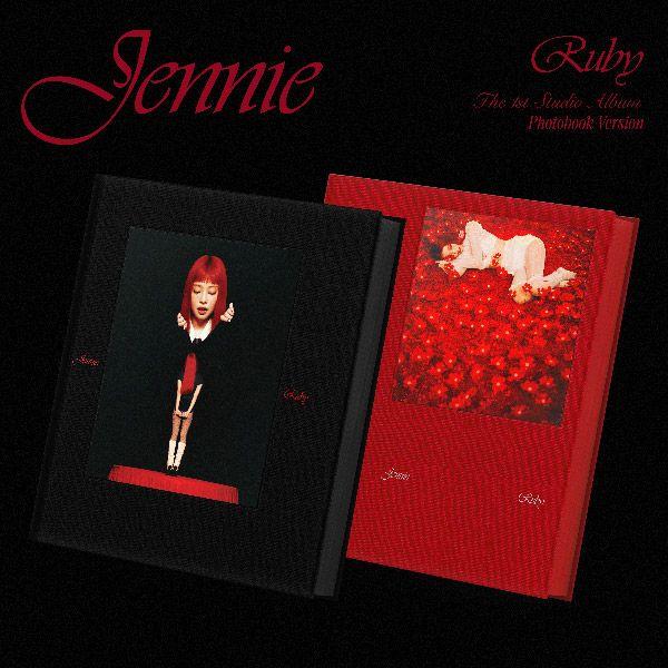 In Stock】Pink and Black Jennie Album Kim Jennie Solo Official First Album Ruby