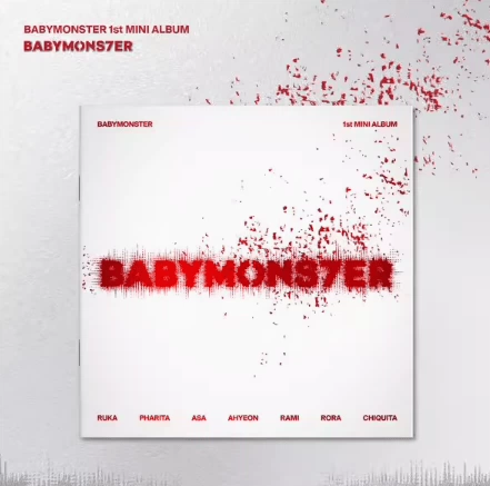 В наличии, бесплатная доставка】BABYMONSTER 1-й мини-альбом BABYMONS7ER 1-й MINI RUKAALBUM