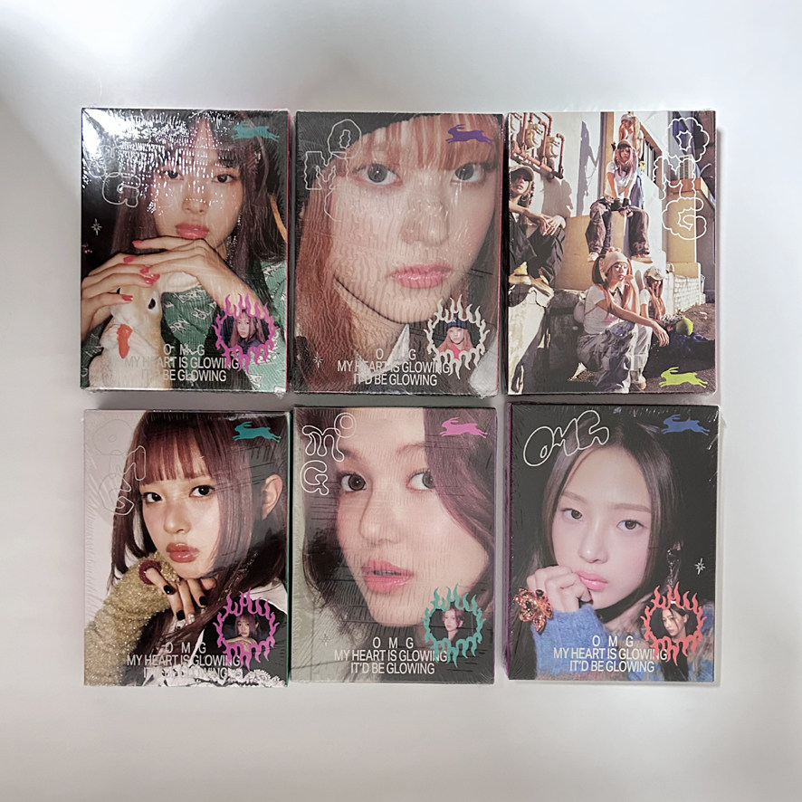 New Jeans Christmas Album Omg Single CD Collectibles Physical Debut Weverse Edition