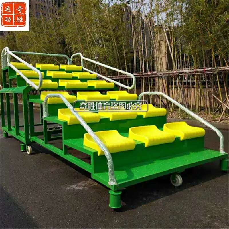 Direct sale mobile finish stand various seats stand law bench referee stand athletics equipment