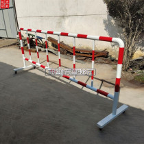 Direct selling mobile thickened fence security isolation red and white door school outdoor traffic warning municipal guardrail customization
